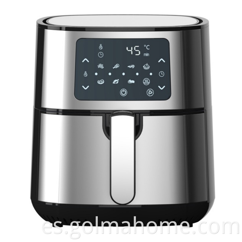 2.5L Electric Air Fryer Oil Free Healthy Cooking Digital Controls Removable Dishwasher-Safe Pan Home Deep Fryer
